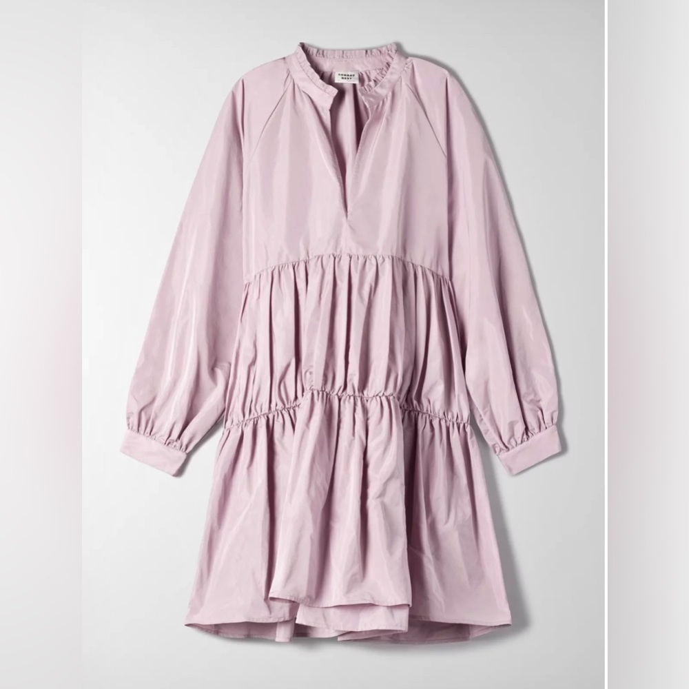 ⭐️HOST Pick⭐️ Aritzia Sunday Best Alice Taffeta Dress - Picture 2 of 14